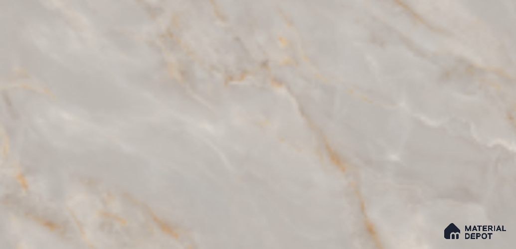 Marble Floor & Wall Tile TL 09764 Selva Onyx Steel 5 ft x 3 ft Finish Vitrified Large Format Tile - 9 mm | 4 Random Design | Suitable For Living Room, Bedroom, Dining Area