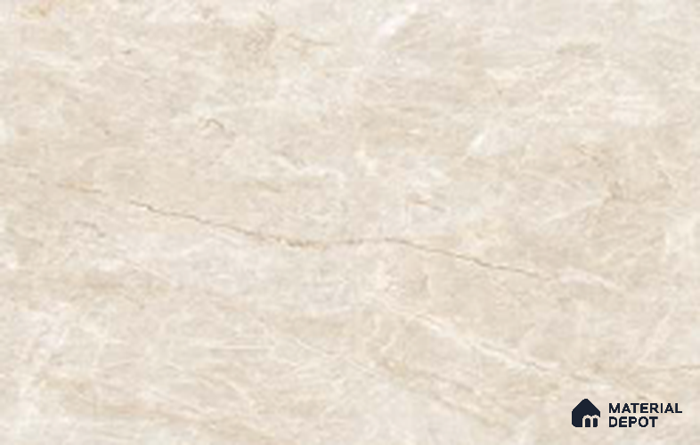 Marble Look Wall & Floor TL 10958 Taj Mahal 6 ft x 4 ft Infinia Finish Large Formate Vitrified Tile - 9 mm | 3 Random Design | Suitable For Living Room, Bedroom, Kitchen, Office & Dining | Adhesive and Spacers Must be Used During Installation