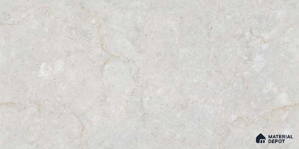 Marble Look Floor Tile TL 06638 Elite Marfil Bianco Glit 4 ft x 2 ft Vitrified Matte Finish - 9 mm | (Random 6) | Suitable for Living Room, Bedroom, Bathroom, Kitchen, Office, Elevation & Dining