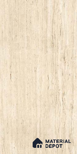 Marble Look Wall & Floor Tile TL 06645 C Elite Travertino Crema 4 ft x 2 ft Vitrified Matte Finish - 9 mm | (Random 4) | Suitable for Living Room, Bedroom, Bathroom, Kitchen, Office, Elevation & Dining