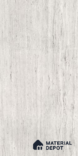 Marble Look Wall & Floor Tile TL 06645 Elite Travertino Grey 4 ft x 2 ft Vitrified Matte Finish - 9 mm | (Random 4) | Suitable for Living Room, Bedroom, Bathroom, Kitchen, Office, Elevation & Dining