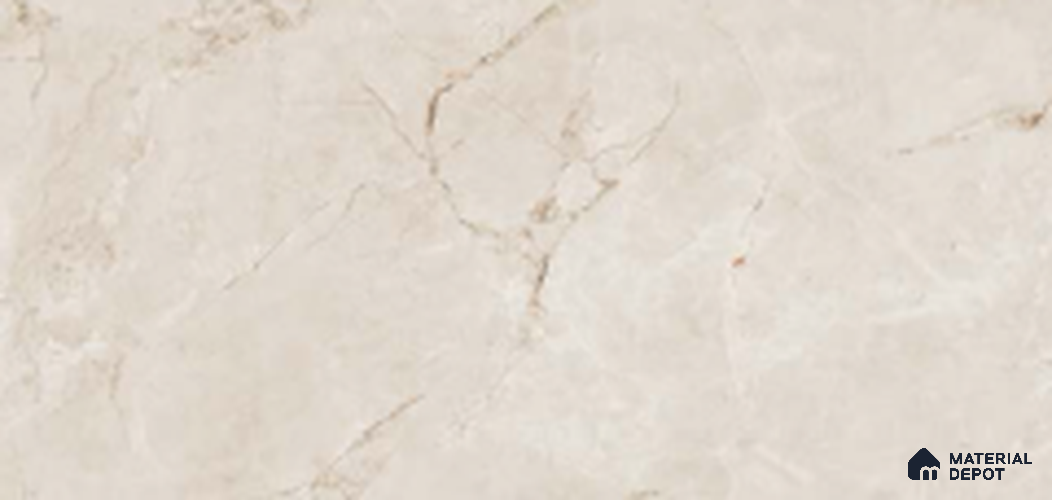 Marble Look Wall & Floor Tile TL 06639 B British Caramel Glit 4 ft x 2 ft Vitrified Matte Finish - 9 mm | 5 Random Design | Suitable for Living Room, Bedroom, Bathroom, Kitchen, Office, Elevation & Dining