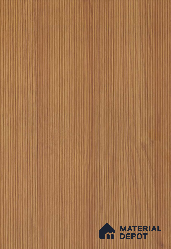 Wooden Look LM 02840 Alstonia 8 ft x 4 ft Bamboo Channel Finish Decorative Laminate - 1 mm | Suitable for TV Unit, Wardrobe, Kitchen Cabinets