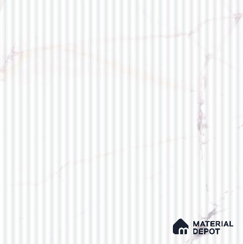 Marble Fluted 2B1490 A 191 Blush Marble Flute 8 ft x 4 ft Matte Finish Decorative Laminate - 1 mm | Suitable for TV Unit,Wardrobe, Kitchen Cabinets