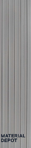 Grey Leather Louver PN 06308 8 ft x 4.9 inch Charcoal Panel - 12 mm | Suitable for Feature Wall, TV Unit & Living Room | Width is Subjected to 5% Variation