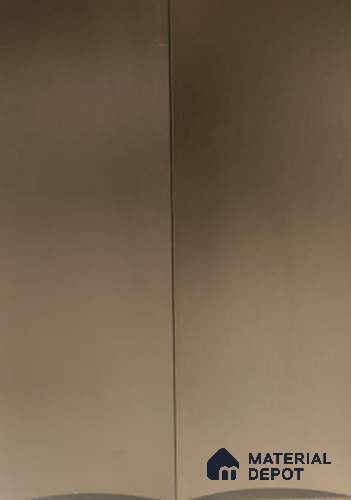 Brown Stone Louver PN 06383 9 ft x 7.7 inch WPC Panel - 12 mm | Suitable for Feature Wall, TV Unit & Living Room | Width is Subjected to 5% Variation