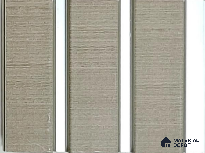 Gold Patterned Louver PN 02172 8 ft x 4.9 inch Charcoal Panel - 12 mm | Suitable for Feature Wall, TV Unit & Living Room | Width is Subjected to 5% Variation