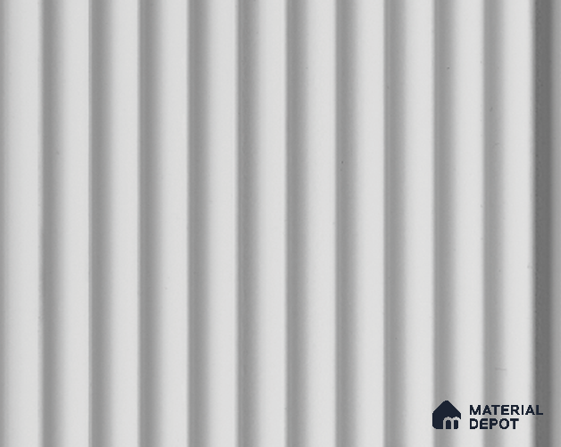  48239019 Louver of 12 mm with a White finish available for sale at Material Depot in Bangalore