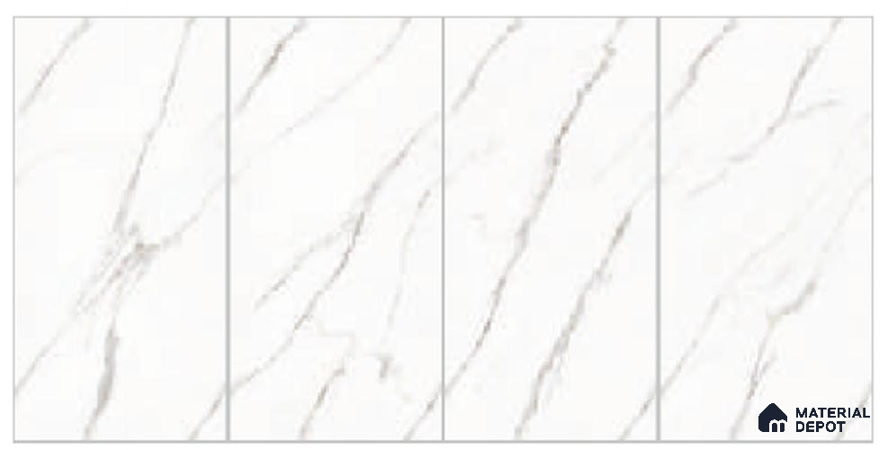 A close-up of aDorado 1200x600 mm Rustic Carving Finish GVT Tile with a Rustic finish available at Material Depot in Bangalore