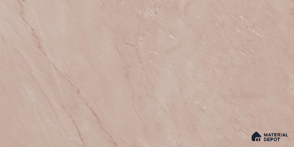 Pink Marble Wall & Floor Tile TL 07068 4 ft x 2 ft Vitrified Glossy Finish - 9 mm | 7 Random Design | Suitable for Living Room, Bedroom, Bathroom