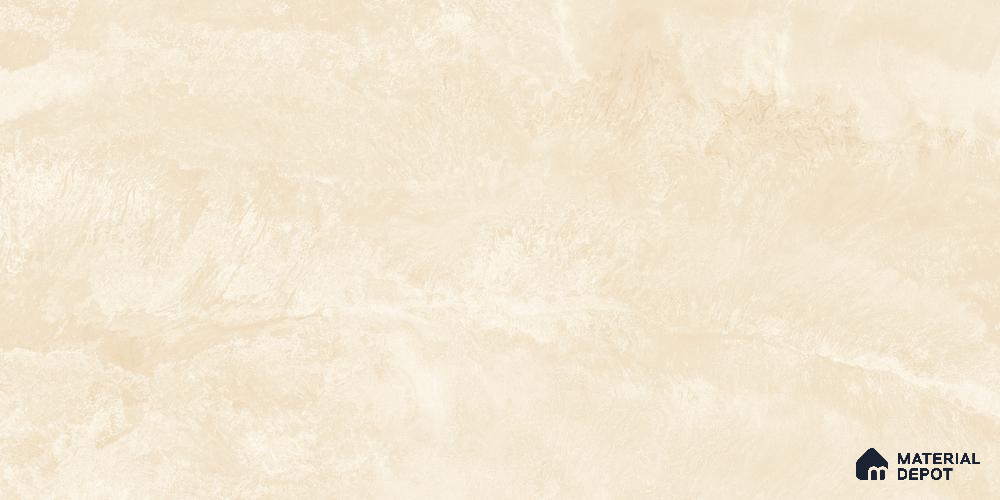 Beige Rustic Wall & Floor Tile TL 07049 4 ft x 2 ft Vitrified Glossy Finish - 9 mm | 6 Random Design | Suitable for Living Room, Bedroom, Bathroom