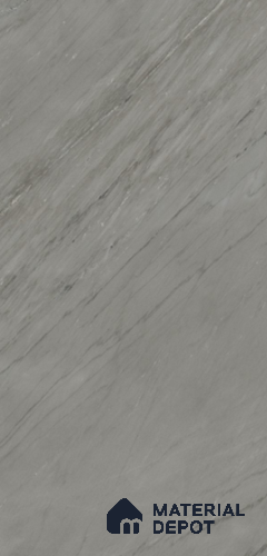 Grey Marble Wall & Floor Tile TL 07070 4 ft x 2 ft Vitrified Glossy Finish - 9 mm | 7 Random Design | Suitable for Living Room, Bedroom, Bathroom