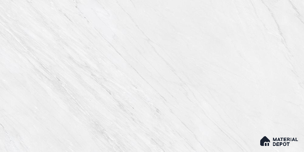 Grey Marble Wall & Floor Tile TL 07048 4 ft x 2 ft Vitrified Glossy Finish - 9 mm | 7 Random Design | Suitable for Living Room, Bedroom, Bathroom