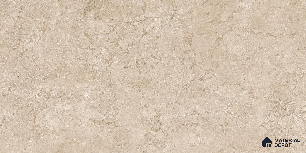 Marble Floor & Wall Tile TL 12270 Loomix Brown 4 ft x 2 ft Endless Carving Lappato Finish Vitrified Tile - 9 mm | 4 Random Designs