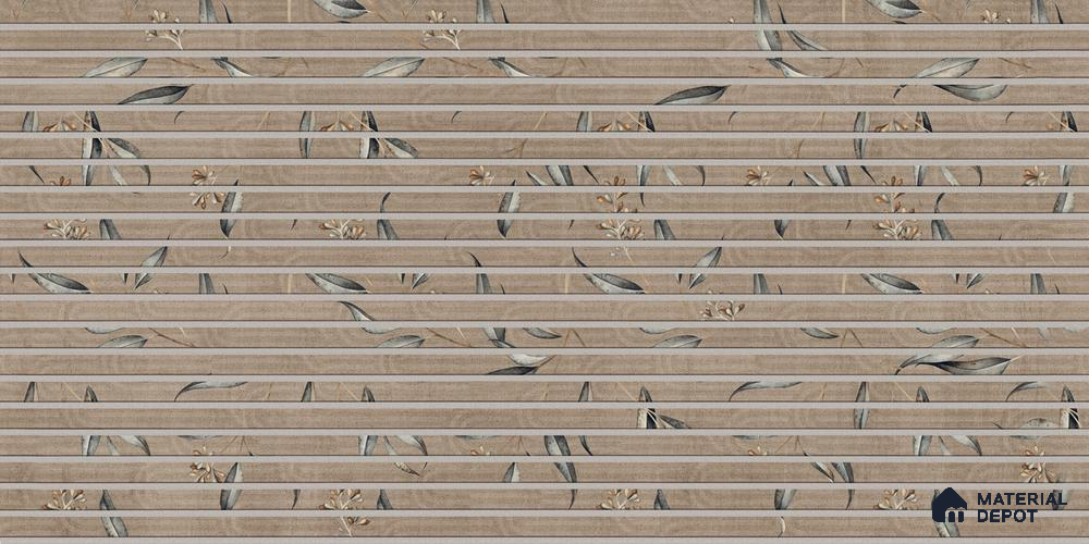 Patterned Wall Tile TL 12255 Marcia 4 ft x 2 ft Mattcer Arc Finish Vitrified Tile - 9 mm
