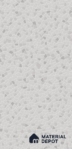 Mosaic Wall Tile TL 12275 Dalmia Grey 4 ft x 2 ft Sugar + (Glossy Granula/Glue) Finish Vitrified Tile - 9 mm