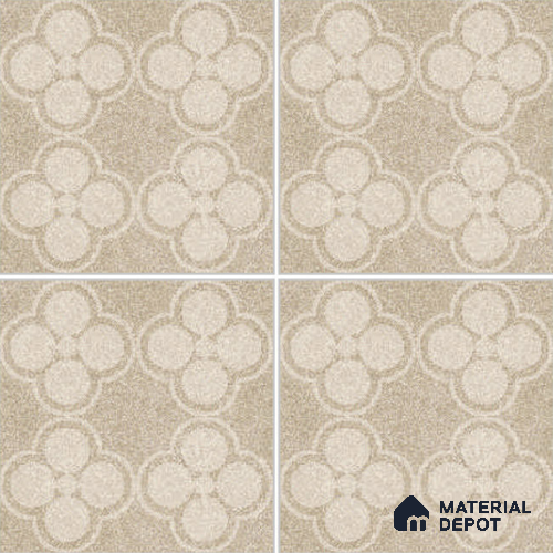 Subway Floor & Wall Tile TL 11518 Picasso Lichen Decor 1 8 inc x 8 inc Anti Skid Vitrified Whitebody Digimatt Finish - 8.5 mm | Suitable for Kitchen & Bathroom | Minimum 3 mm Spacer is Mandatory