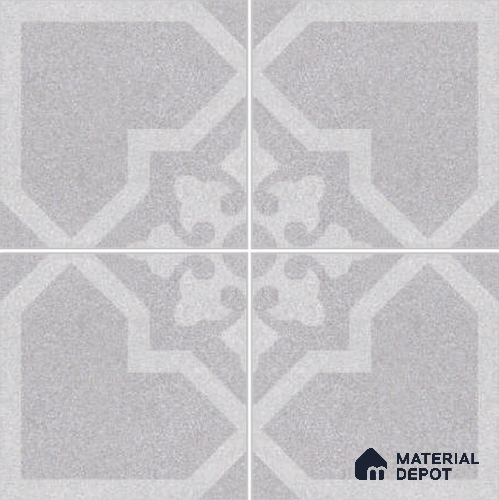 Subway Floor & Wall Tile TL 11518 G Picasso Pumice Decor 4 8 inc x 8 inc Anti Skid Vitrified Whitebody Digimatt Finish - 8.5 mm | Suitable for Kitchen & Bathroom | Minimum 3 mm Spacer is Mandatory