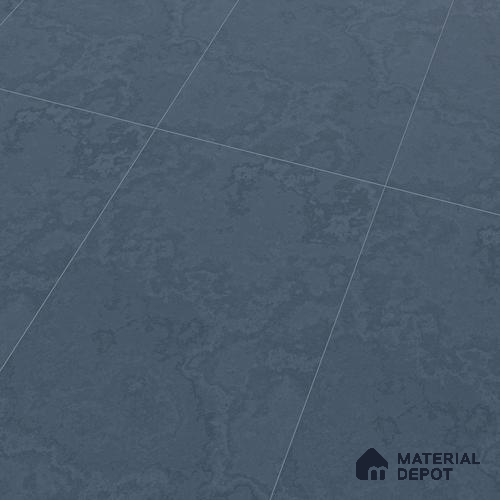 Carving Floor & Wall Tile TL 05814 C Gravier Vintage Indigo 2 ft x 4 ft Vitrified Sand Matte Finish - 9 mm | Suitable for Living Room, Bedroom, Bathroom