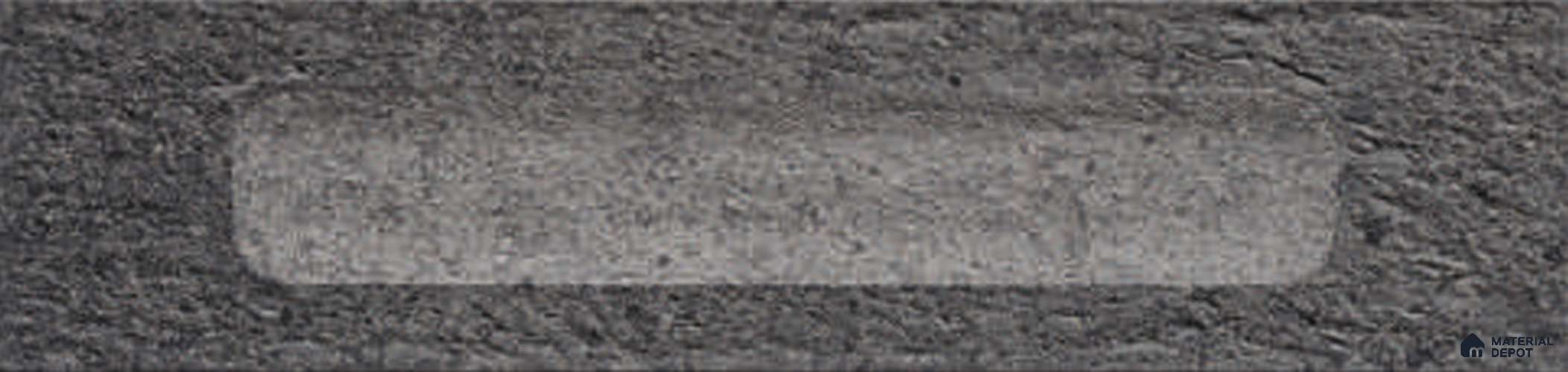 Subway Wall Tile TL 11506 G Fruna Nero Decor 10 inc x 2 inc Vitrified Whitebody Digimatt Finish - 8 mm | Suitable for Kitchen & Bathroom | Minimum 3 mm Spacer is Mandatory