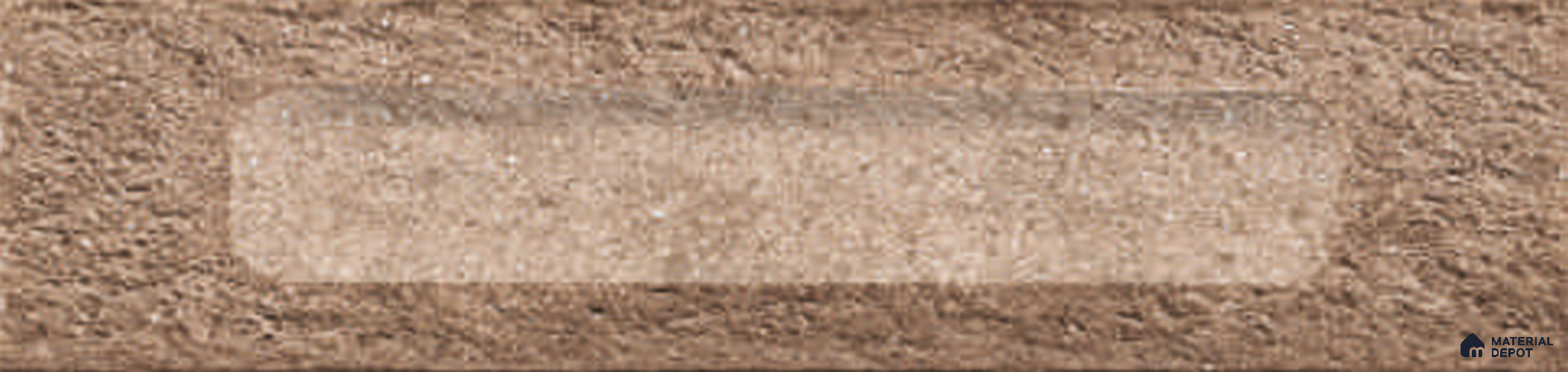 Subway Wall Tile TL 11506 I Fruna Rosso Decor 10 inc x 2 inc Vitrified Whitebody Digimatt Finish - 8 mm | Suitable for Kitchen & Bathroom | Minimum 3 mm Spacer is Mandatory