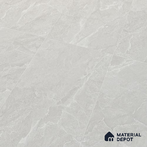 Marble Floor & Wall Tile TL 05509 Lisburn Bianco 2 ft x 4 ft Vitrified Lush Plus Matte Finish - 9 mm | 6 Random Design | Suitable for Living Room, Bedroom, Bathroom, Kitchen
