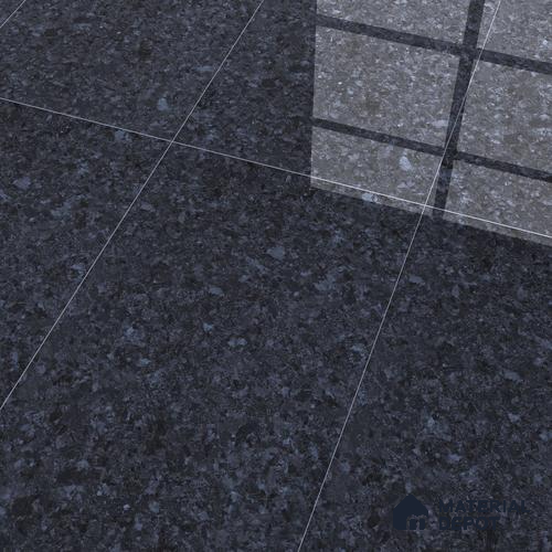 Marble Floor & Wall Tile TL 05820 Gravier Cobalt Jewel 2 ft x 4 ft Vitrified High Gloss Finish - 9 mm | 4 Random Design | Suitable for Living Room, Bedroom, Bathroom
