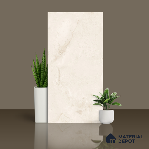 Marble Wall Tile TL 05460 Soul Carmen 2 ft x 4 ft Vitrified High Gloss Finish - 9 mm | 6 Random Design | Suitable for Living Room, Bedroom, Bathroom, Kitchen