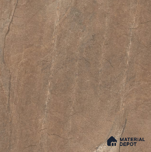 Brown Stone  Tile TL 09077 B  Quartzite Camel 16 inch x 16 inch Vitrified Carving Matte Finish - 12 mm |  | Suitable for Parking, Terrace | Pattern Alignment May Vary | 2-3 mm Spacer is Mandatory