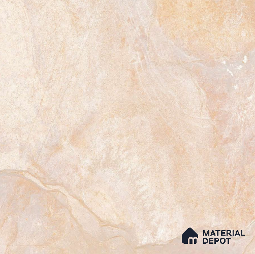 Beige Patterned  Tile TL 09059  Vega Beige 16 inch x 16 inch Vitrified Carving Matte Finish - 12 mm |  | Suitable for Parking, Terrace | Pattern Alignment May Vary | 2-3 mm Spacer is Mandatory