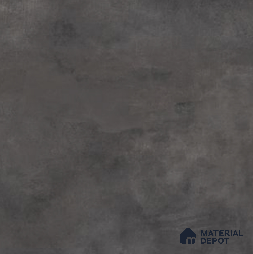 Black Cement  Tile TL 09128 F  Cementum Nero 2 ft x 2 ft Vitrified Carving Matte Finish - 9 mm