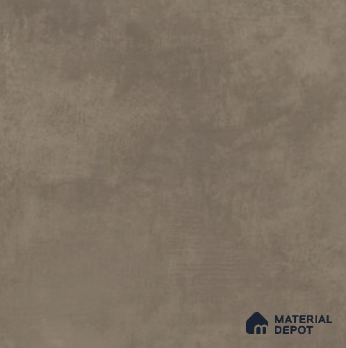 Brown Cement  Tile TL 09128 H  Cementum Moka 2 ft x 2 ft Vitrified Carving Matte Finish - 9 mm