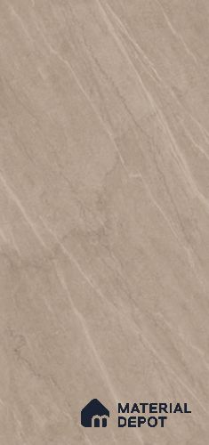 Grey Stone Wall & Floor Tile TL 10245 Cordelia Camel 5.2 ft x 2.6 ft Vitrified Carving Matte Finish - 9 mm