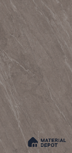 Grey Stone Wall & Floor Tile TL 10247  Cordelia Mocha 5.2 ft x 2.6 ft Vitrified Carving Matte Finish - 9 mm