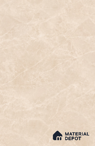 Beige Marble Floor & Wall Tile TL 10609 Grande Empra Beige Endless 6 ft x 4 ft Glossy Finish Vitrified Large Format Tile - 9 mm | Random 4 | Suitable for Living Room, Bedroom, Bathroom | Adhesive and Spacers Must be Used During Installation