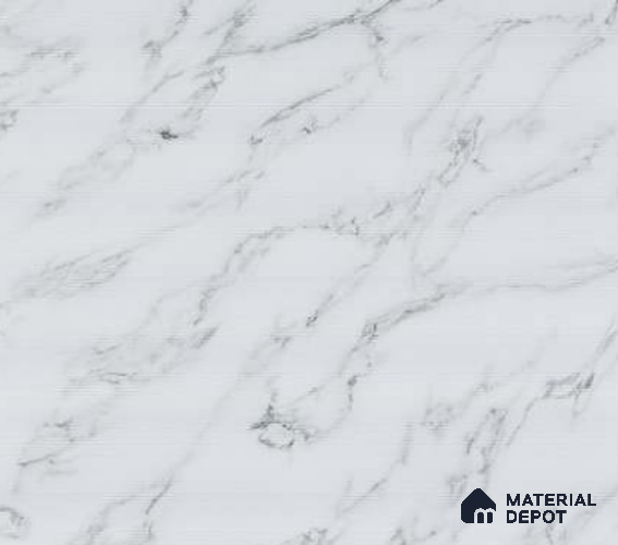 Grey Marble Decorative Wall Panel PN 03947 8 ft x 2 ft Charcoal Panel - 4 mm | Suitable for Feature Wall, TV Unit & Living Room | Width is Subjected to 5% Variation