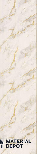 Brown Marble Decorative Wall Panel PN 03921 8 ft x 2 ft Charcoal Panel - 4 mm | Suitable for Feature Wall, TV Unit & Living Room | Width is Subjected to 5% Variation