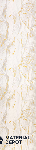 Brown Marble Decorative Wall Panel PN 03922 8 ft x 2 ft Charcoal Panel - 4 mm | Suitable for Feature Wall, TV Unit & Living Room | Width is Subjected to 5% Variation