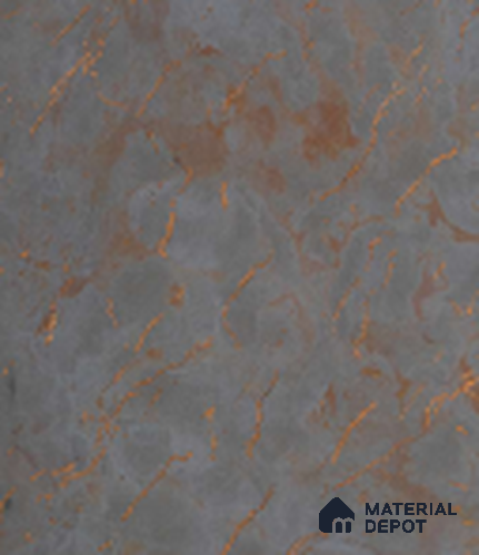 Grey Metallic Decorative Wall Panel PN 03926 8 ft x 2 ft Charcoal Panel - 4 mm | Suitable for Feature Wall, TV Unit & Living Room | Width is Subjected to 5% Variation