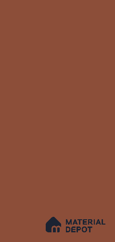 Terracotta Brown Solid Colors Look LM 20969 Terracotta 8 ft x 4 ft High Gloss Finish Decorative Laminate - 1 mm | Suitable for Living Room, Kitchen, Office
