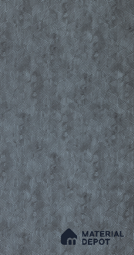 Grey Patterned Look Charcoal Decorative Wall Panel PN 00362 D 8 ft x 2 ft - 4 mm | Suitable for Feature Wall, TV Unit & Living Room | Width is Subjected to 5% Variation