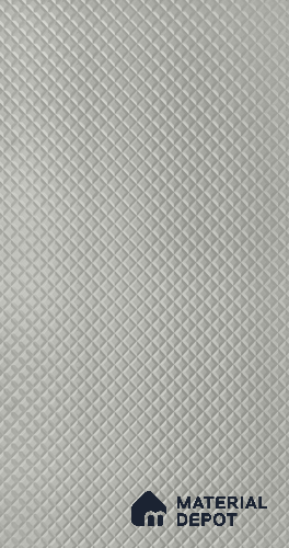 White Patterned Look Charcoal Decorative Wall Panel 8 ft x 2 ft - 4 mm | Ideal for Living Room, TV Cabinet, Bedroom, Feature Wall, Office | PN 00365 A - Pattern 1 | Image 01