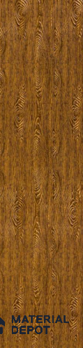Brown Patterned Look Metal Decorative Wall Panel PN 04745 8 ft x 2 ft - 1.5 mm | Suitable for Feature Wall, TV Unit & Living Room | Width is Subjected to 5% Variation