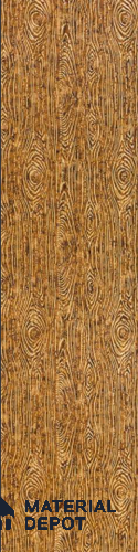 Brown Patterned Look Metal Decorative Wall Panel PN 04746 8 ft x 2 ft - 1.5 mm | Suitable for Feature Wall, TV Unit & Living Room | Width is Subjected to 5% Variation