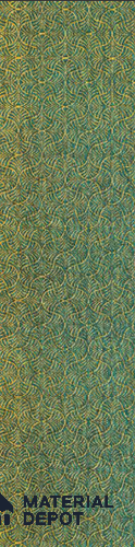 Green Patterned Look Metal Decorative Wall Panel PN 04761 8 ft x 2 ft - 1.5 mm | Suitable for Feature Wall, TV Unit & Living Room | Width is Subjected to 5% Variation