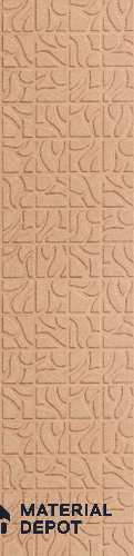 Brown Patterned Look PVC Decorative Wall Panel PN 04728 8 ft x 2 ft - 1.5 mm | Suitable for Feature Wall, TV Unit & Living Room | Width is Subjected to 5% Variation