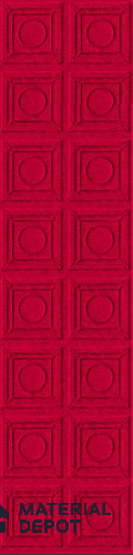 Red Patterned Look PVC Decorative Wall Panel PN 04734 8 ft x 2 ft - 1.5 mm | Suitable for Feature Wall, TV Unit & Living Room | Width is Subjected to 5% Variation