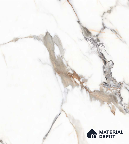 Michelangelo 8 ft x 4 ft High Gloss Finish Orison Series Marble Redefined PVC Laminate - 1.5 mm | Suitable for TV Unit, Wardrobe, Kitchen Cabinets