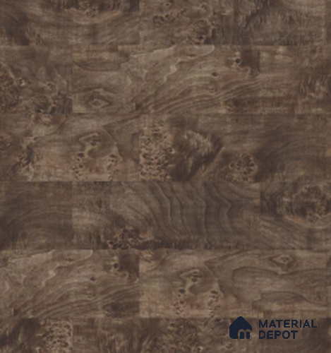 TR 6603 Metallic Burl Box 8 ft x 4 ft Gloss Finish PVC Woodero Series Veneer - 1.5 mm