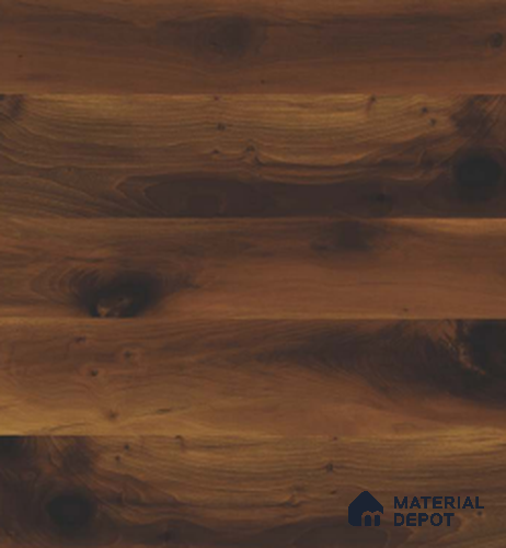 TR 9319 Knotty Walnut 8 ft x 4 ft Matt Finish PVC Woodero Series Veneer - 1.5 mm